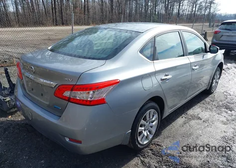 2014 Nissan Sentra Sv z USA, uszkodzony, nr VIN 3N1AB7AP6EY274354